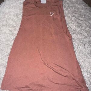 Gymshark Coral Sleeveless Top
